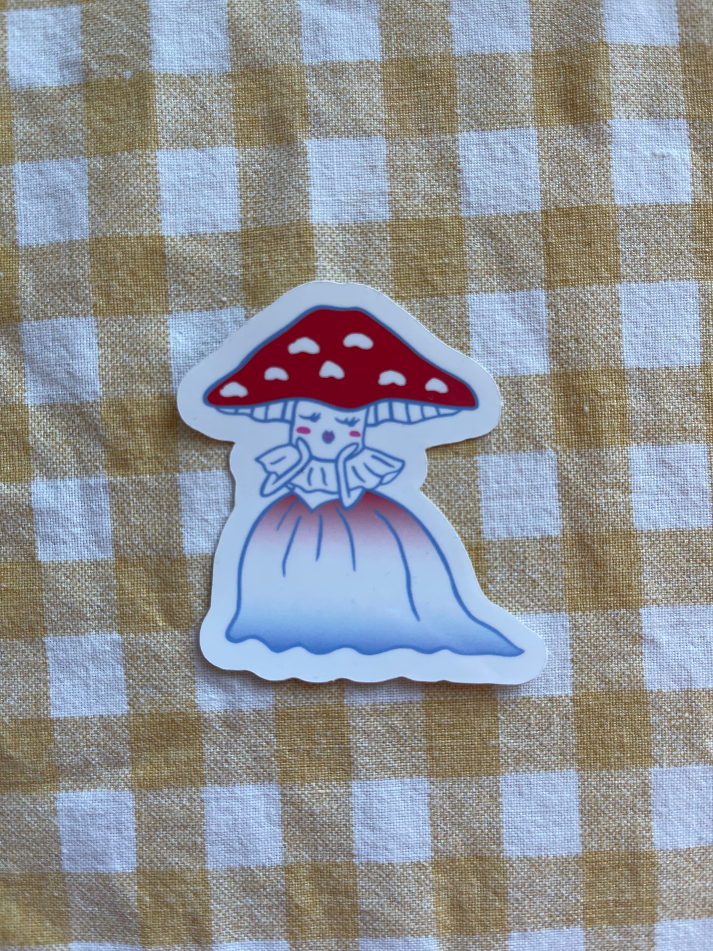 Mush sticker Fly Agaric