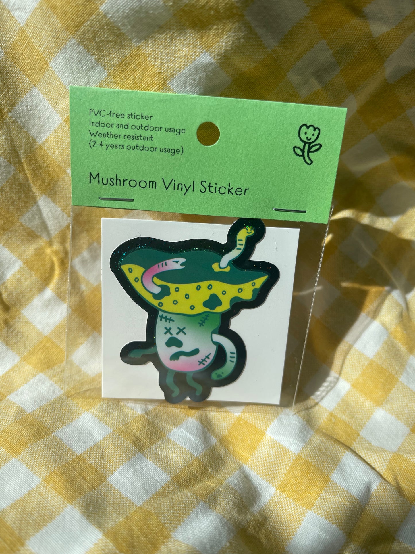 Mushroom Sticker Zombie Shroom