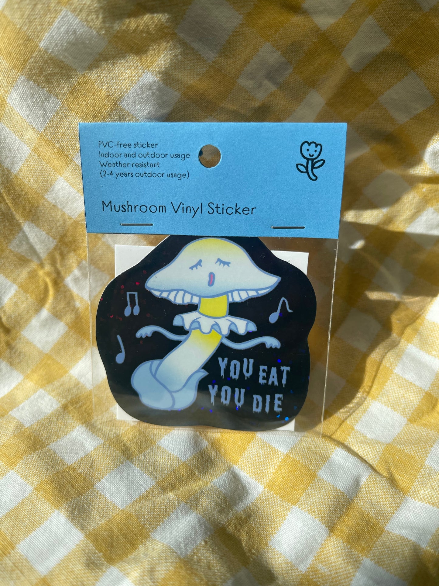 Mushroom Sticker Destroying Angel
