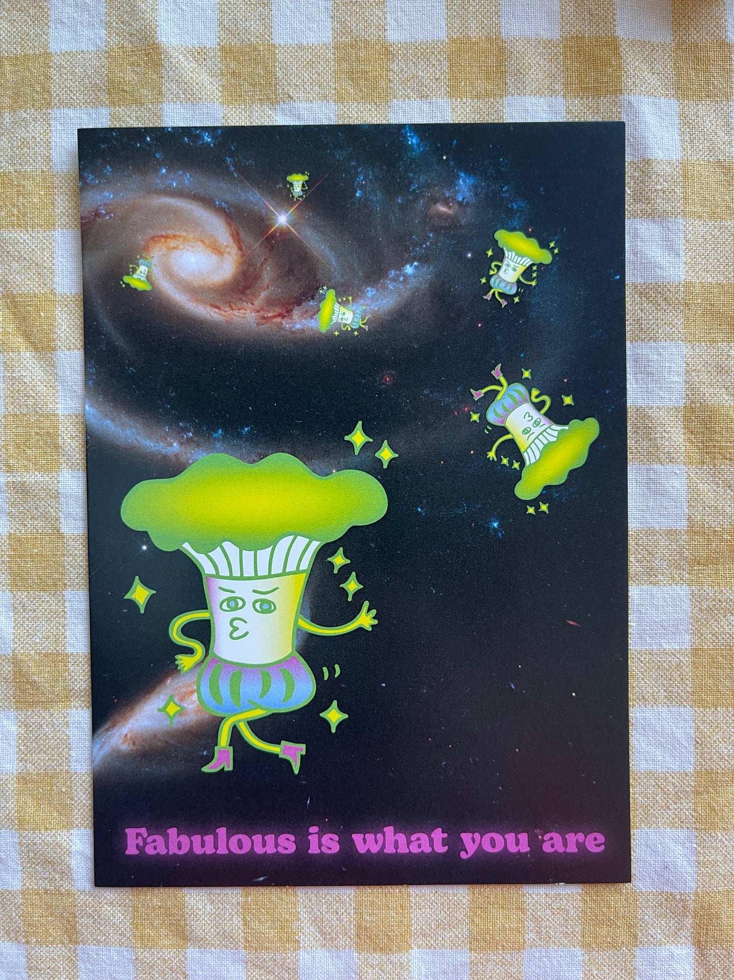 A6 Postcard Fabulous