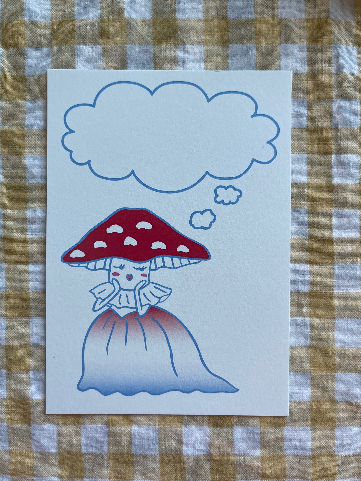 A6 Postcard Fly Agaric