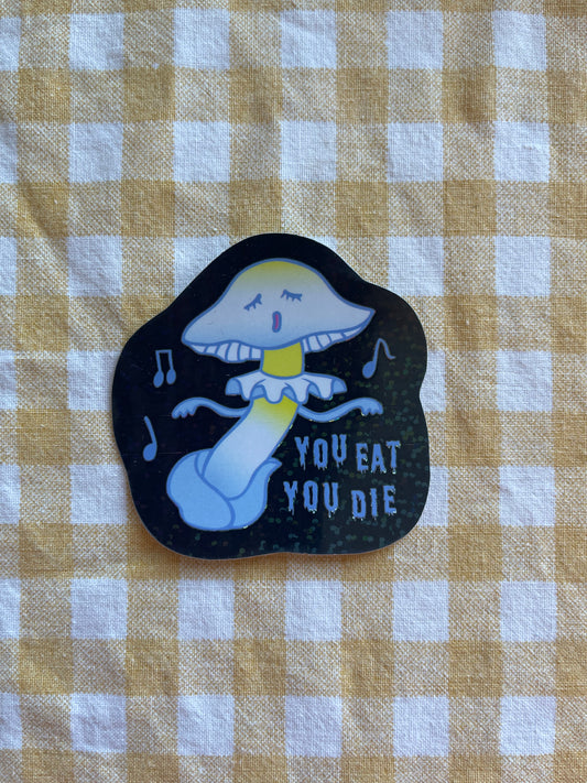 Mush sticker Death Cap