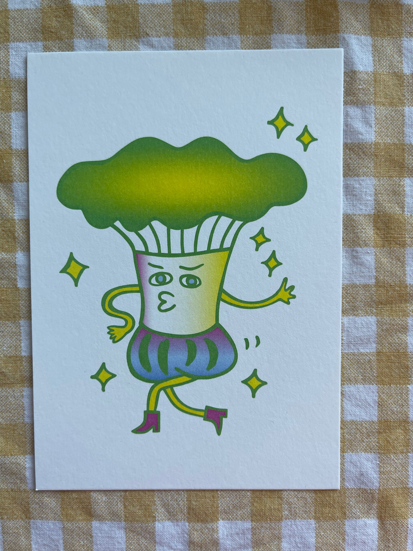 A6 Postcard Tap mushroom
