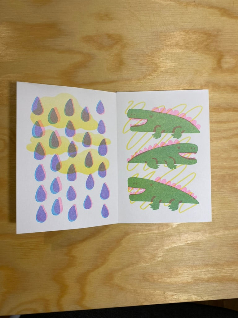 RISO printed Zine