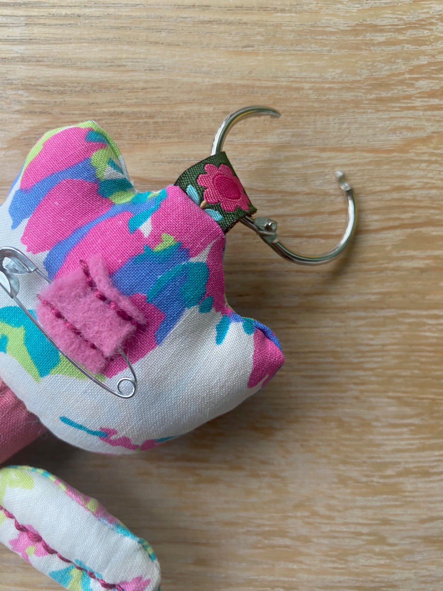 Bag charm Tulip