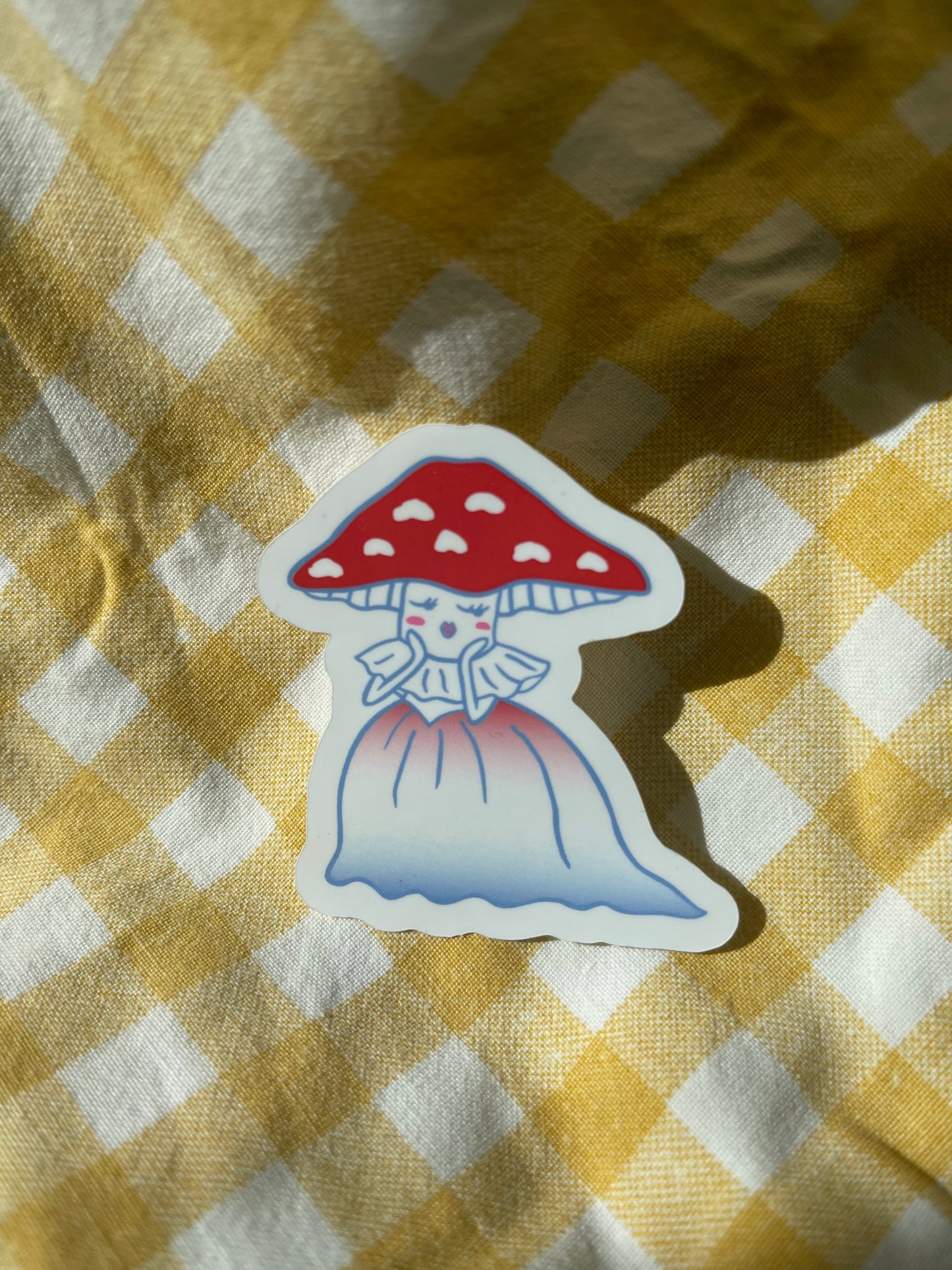 Mushroom Sticker Fly Agaric