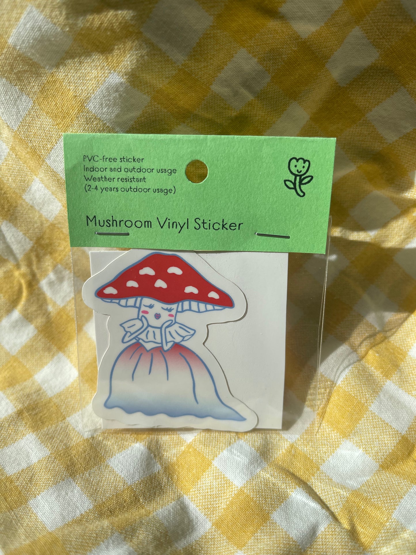 Mushroom Sticker Fly Agaric